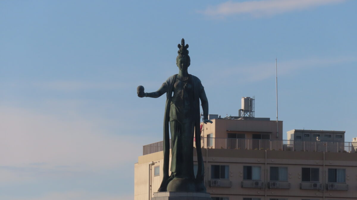 Dragon Goddess Statue at Old Sakai Port