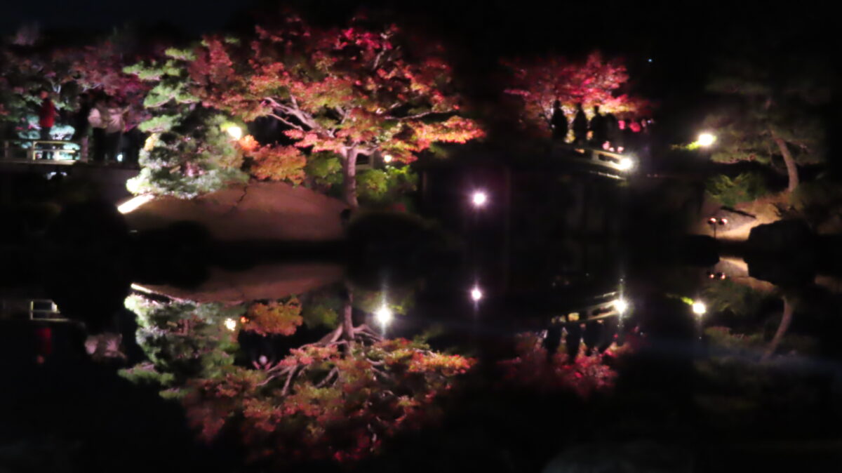 Upside-down reflection from the corridor ②