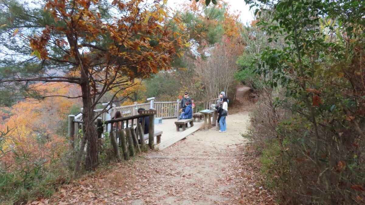 Observation deck at Hoshi no Buranko