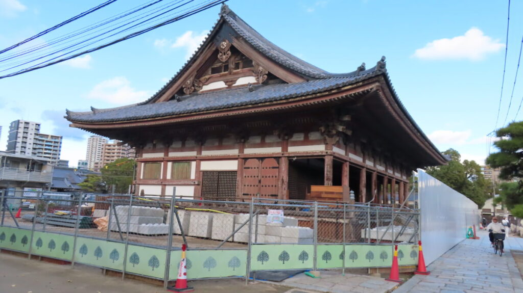 Rokujiraisando under construction