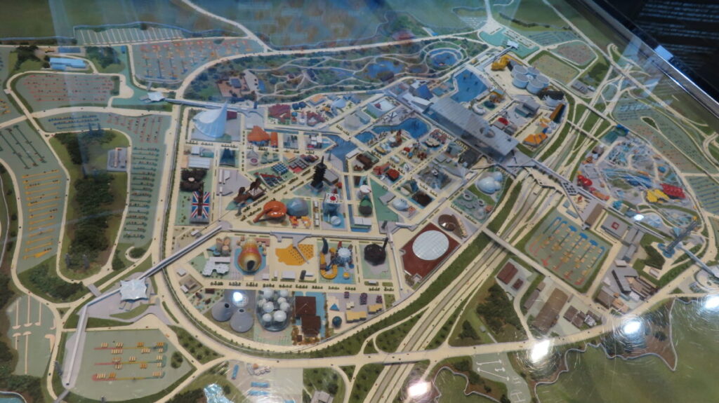 Diorama of the 1970 Osaka Expo