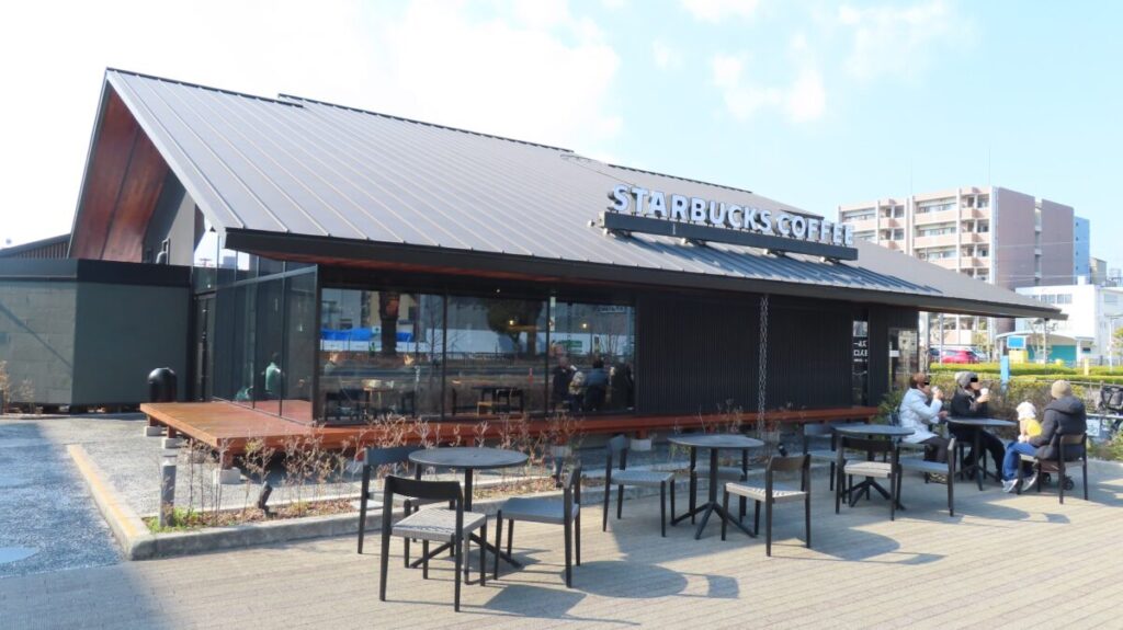 Starbucks Coffee at Sakai Plaza of Rikyu and Akiko