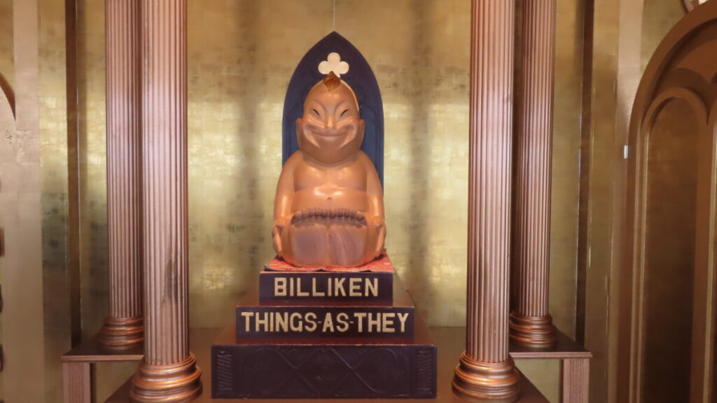 Billiken statue